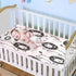 miaozhen 28 52 Inches Waterproof Cooling Baby Mattress x Washable Peach Cartoon Lion Cute Bed Pads for Baby Toddler