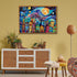 PPuzzling 1000 Colorful Houses Puzzles for Adults Pieces, Village Night Landscape Jigsaw Puzzles, Fantasy Abstract