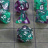 CiaraQ DND Polyhedral Dice Set - Black Dice Bag for D&D RPG Table Games