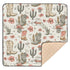 KICPOAY Baby Play Mat Cowboy Boot Hats Western 50 x 50 Playpen Mats