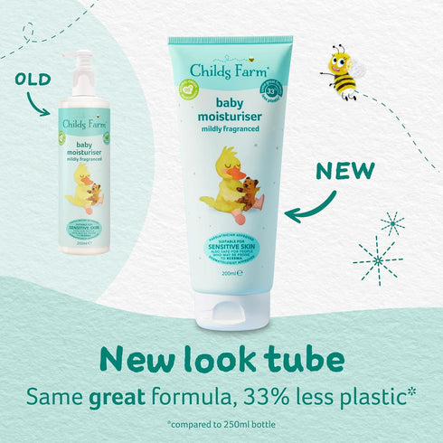 Childs Farm Baby Moisturiser, Mildly Fragranced