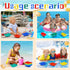 60 Summer 4 Woanger Pcs Little Boat Bath Toys Stackable Floating Plastic Toys for Baby and Toddler Pool and Bathtub