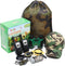 Ezzo Outdoor Adventure Kit with Walkie-Talkies, Backyard Exploration Toys for Kids, Camouflage Camping Gear