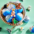 12 JOYIN Pcs Easter Eggs Hunt Prefilled with Adorable Animal Building Blocks for Easter Party Favors, Easter Basket