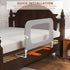 Bed Rail for Toddlers, Adjustable Foldable Guard for Kids, Height Adjustable Bed Rail for Twin, Full, Queen & King Beds