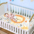 WDdZzyy 28" 52" Funny Lion Silver Cooling Baby Toddler Mattress x Breathable Crib Bumper Pads for Baby&Toddler