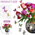 5MM 500 (18.7"*16.7") Ruikiyart Wooden Puzzles for Adults, Pieces Flower Mother's Day Puzzles, Floral Wood Jigsaw