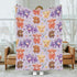 SqtmuHLuo 60x80inch Highland Cow Baby Blanket for Boys Girls Gender Cute Western Farm Animals Highland Cow Floral Boho