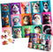 BraniacBits 100 Piece Puzzles Multicolor Fun Cats, Large Piece Jigsaw Puzzle for Kids