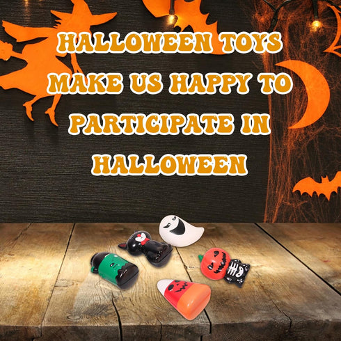 FauKait 6 Toddlers(6pcs-2) New Pcs Halloween Squishy Toys,Halloween Squishies Party Favors Slow Rising Gift Box