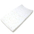 TL Care Printed 100% Natural Cotton Jersey Knit Fitted Contoured Changing Table Pad Cover, Sparkle Gold/Pink Arrows