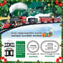 Set, Set Set 3 4 5 6 7 8 BainGesk Train Christmas Train with Steam, Light and Sounds, Electric Train Toy for Boys