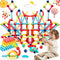STEMTiles Magnetic Building Blocks Montessori Magnet Toys for Toddlers Kids, Preschool Learning STEM