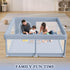 50 50 Inch XVISHX x Baby Playpen, Playpen for Babies and Toddlers, Baby Play Pen Playard for Indoor & Outdoor Active