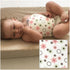 Wiggle Worm Wrap A Universal Diaper Changing Pad Baby Harness (Pink Garden)