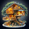 WOODBESTS Wooden Puzzles for Adults (195 Piece, M, 11.4 * 11.4in) Fox
