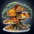 WOODBESTS Wooden Puzzles for Adults (195 Piece, M, 11.4 * 11.4in) Fox