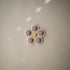 mushie Flower Press Toy (Soft Lilac/Daffodil/Ivory)