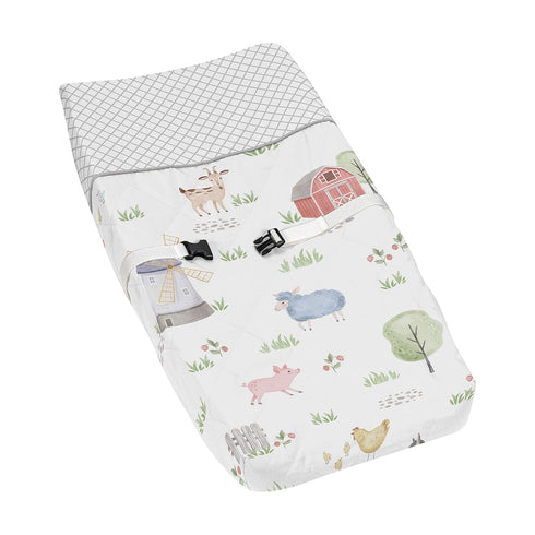 Sweet Jojo Designs Farm Animals Boy or Girl Baby Nursery Changing Pad