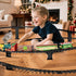 Garbo Star Set 4-8,Smokes,Christmas Set 3 4 5 6 7 8+ Train for Kids Ages Train with Smokes Lights and Sound Classic