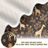 KICPOAY Brown Giraffe Baby Swaddle Blanket for Boys and Girls, Muslin Baby Receiving Swaddle Blanket, Soft Cotton