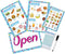 6 Pcs Play Restaurant Menus for Kids Pretend Restaurant Order Pad Food