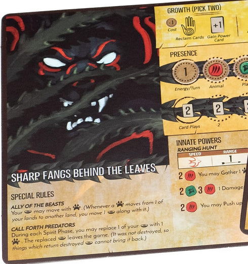 Greater Than Games Spirit Island: Branch & Claw Foil Panels, Cooperative Strategy Board Game Accessory