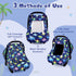 Baby Car Seat Cover, Windproof Carseat Cover for Infant Boys, Infant Breathable Carseat Canopy, Compatible with Most