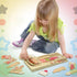 Kidzlane Girl Wooden My Body Puzzle - 29 Piece Girls Anatomy Puzzle for Kids Ages 3 Plus