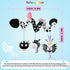 0-6 Spiral Car Seat Toys for Babies, Months Stroller Pram Activity Hanging Toys High Contrast Black and White Sensory