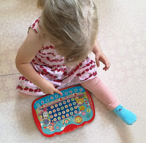 Learning Tablet for Toddlers 1-3 - Educational ABC Toy for Alphabet, Number, Music & Words, Suitable for 1-3 Years