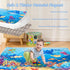 Lucakuins 50" 50" Baby Play Mat, X Playpen Mat Premium Foam Baby Floor Play Mats, Foldable Thick One-Piece Crawling