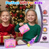 Set 4-8,Ideal SKTMYY Travel Magnetic Tiles for Girls,Pink Mini Portable Magnet Toys with Iron Case,Travel Toys for Kids