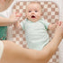 Hahafelt 5 100% 27.5 14 Inches Pcs Cotton Waterproof Changing Pad Liners, x Washable Changing Pad Liners Muslin Change