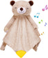 BEREST Rechargeable Baby Cry Sensor Sleep Soother Heartbeat Bear Lovey Blanket Comforter
