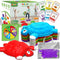 ABERLLS Stepping Stones for Kids, Turtle Balance Climbing Toys for Ages 3-7, Outdoor Indoor Sensory Play, Obstacle