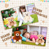 7 Packs Zomiboo Plush Bear Stuffed Animals Plush Soft Cute Stuffed Dolls Birthday Party Decorations(Classic Colors)