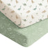 Konssy Muslin Crib Sheets for Boys, Soft Cotton Neutral Baby Sheets for