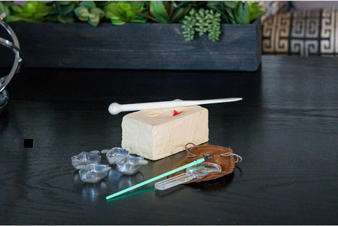 4M Kidzlabs Crystal Mining Kit, DIY Science Kit - Dig for Gem Stones for Ages 5+