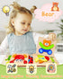 Bekayshad 12 Pack Wooden Puzzles for Toddlers, Animal Jigsaw Montessori Toys, Educational Gifts for Ages 1-3