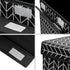 Large Toy Box Chest for Kids, Black Storage Organizer Bins with Lid for Living Room, Nursery, Bedroom, Playroom