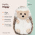 Bearington Higgy Plush Stuffed Animal Hedgehog, 5.5 Inches