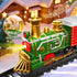 Xelabrion Set 3-5 4-7 4-8, Set Set 3 4 5 6 Train for Kids Classic Christmas Electric Train Toys with Locomotive Engine