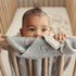 100% Heirloom Knit Heart Receiving Unisex Blanket for Boys and Girls - Luxury Cotton Baby Blanket - Soft Warm Swaddle
