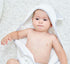 Set 2 HIPHOP PANDA Hooded Baby Towel and Washcloths - Layer Ultra Soft Absorbent Towel - Newborn Bath Face Towel