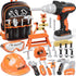KidBloom Toddler Tool Set with Backpack, 50 PCS Kids Tool Set with