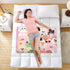 siphylline 52" 34" Cartoon Cute Animals Pink Extra Large Resuable Toddler Mattress Pads Waterproof Washable Baby Diaper