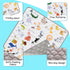 71" 59" Baby Play MatThick Soft X Playpen mat, Non-Slip and Machine Washable Baby Play Mats for FloorCrawling Mat