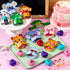 28 JOYIN PCS Valentine Animal Cards with Heart Stress Ball, Heart Shape Squishy Toy Stress Relief Fidget Toy