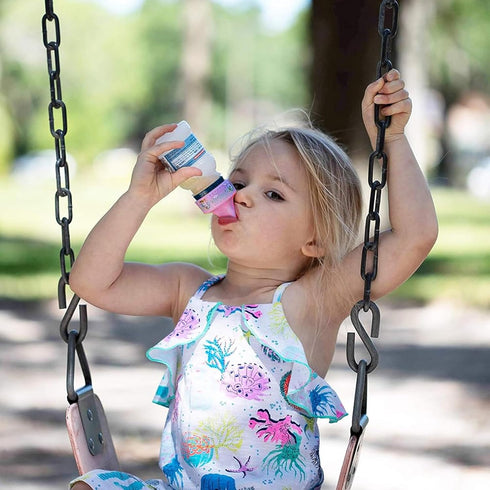 Pack 2 Refresh-a-Baby Universal Bottle Top Spout Adapter Reusable, Easily Convert Any Bottle into a Spill-Proof Sippy